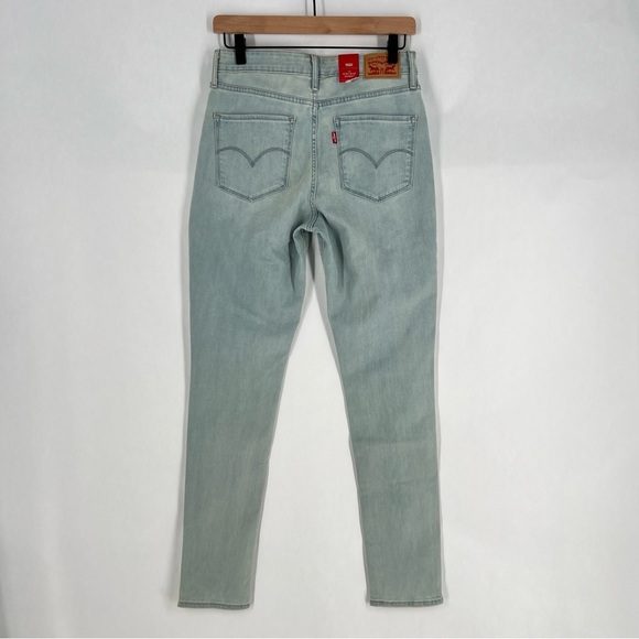 Levi's 721 High Rise Skinny Jean Light Wash Stretch Denim NWT Size 29 - Picture 9 of 14